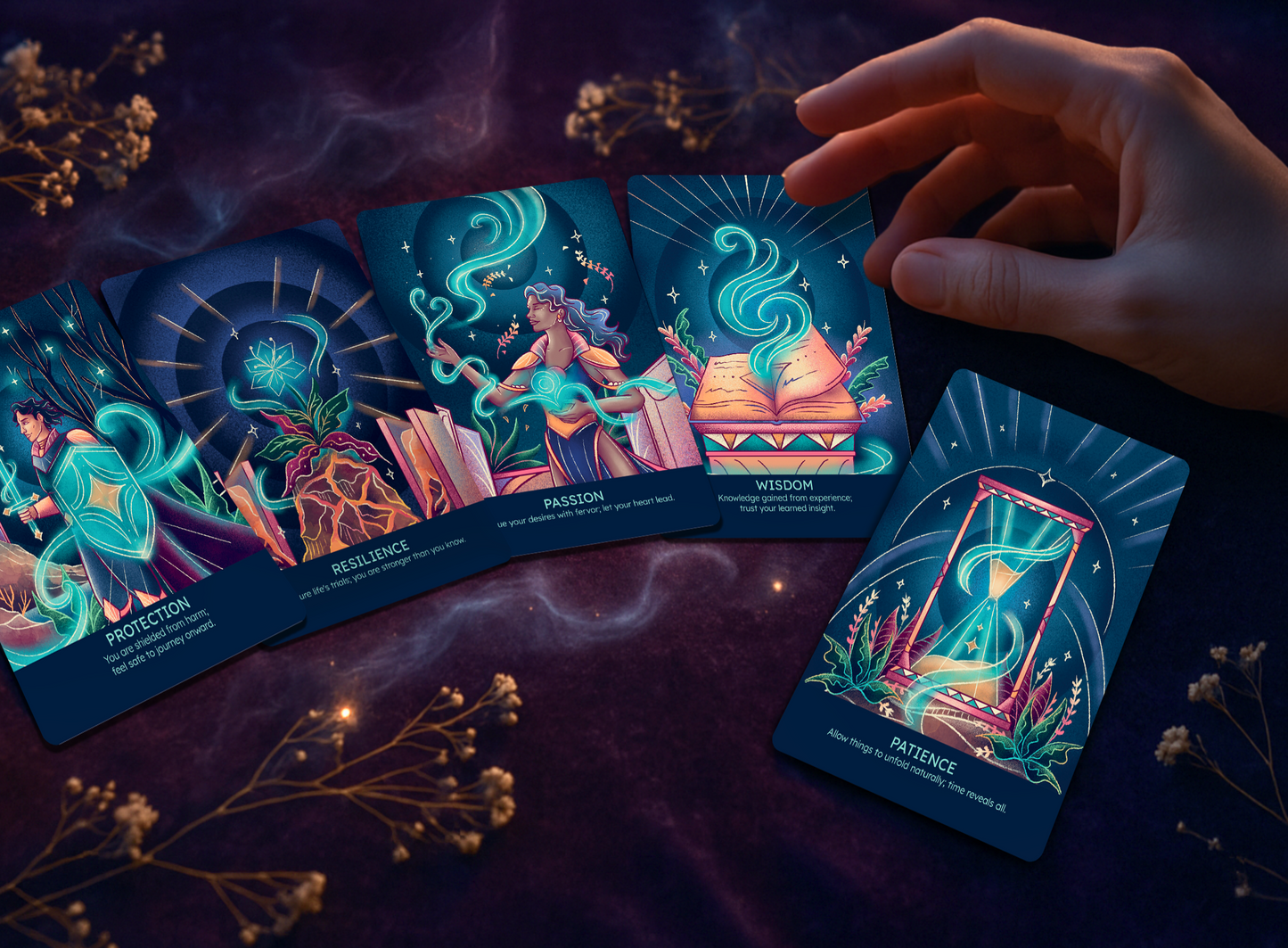 Fantôme Oracle Deck • 25 Intuitive Cards