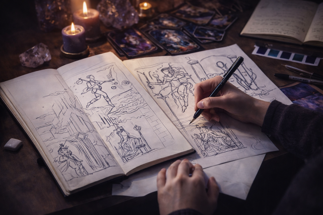 How I Design a Tarot Deck: From Idea to First Card