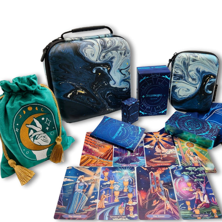 Dreamscapes tarot travel gift set
